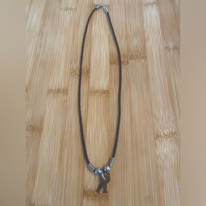 Silver Key Necklace